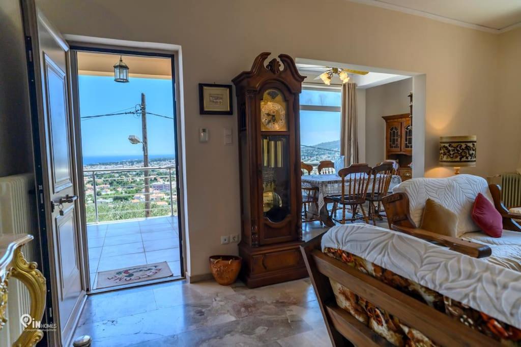 'Love Is In The Air' With View Villa Nea Makri Exterior photo